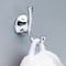 Liberty Hardware Delta Foundations 4.07 in. H X 3.29 in. W X 2.28 in. L Chrome Silver Robe Hook FNDS35-PC - alternate 2
